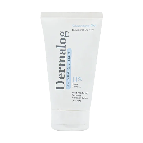 dermalog-face-wash-gel-dry-skin ژل شستشوی صورت درمالوگ مناسب پوست خشک