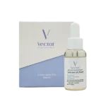 سرم لایه بردار لاکتیک اسید 10% وکتور عبارت از لایه برداری ملایم و بازسازی کننده پوست ونرم کننده و روشن کننده پوست بهبود ناهمواری ها و لک های پوست