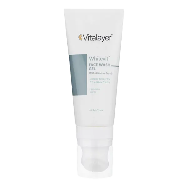 vitalayer-whitevit-face-wash ژل شستشو صورت ضد لک ویتالایر - تصویر 1